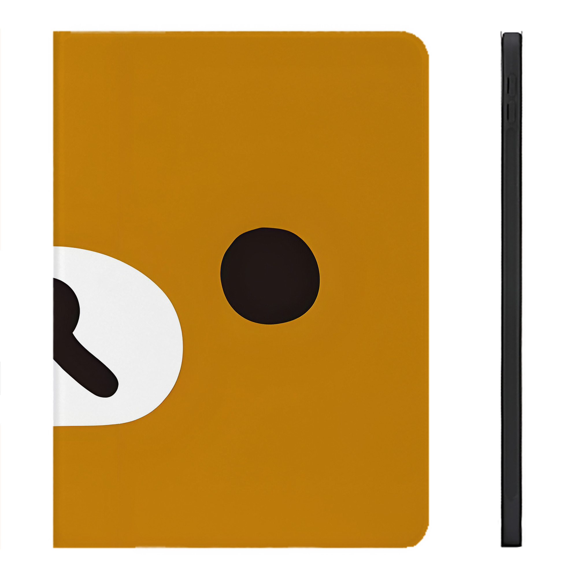 （画像用） リラックマ リラックマ キイロイトリ Rilakkuma Korilakkuma Kiiroitori IPadケース ペンホルダー付き ブックスタイルデザイン